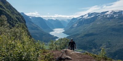 Via Ferrata Loen - Klatrerute fra fjord til fjell